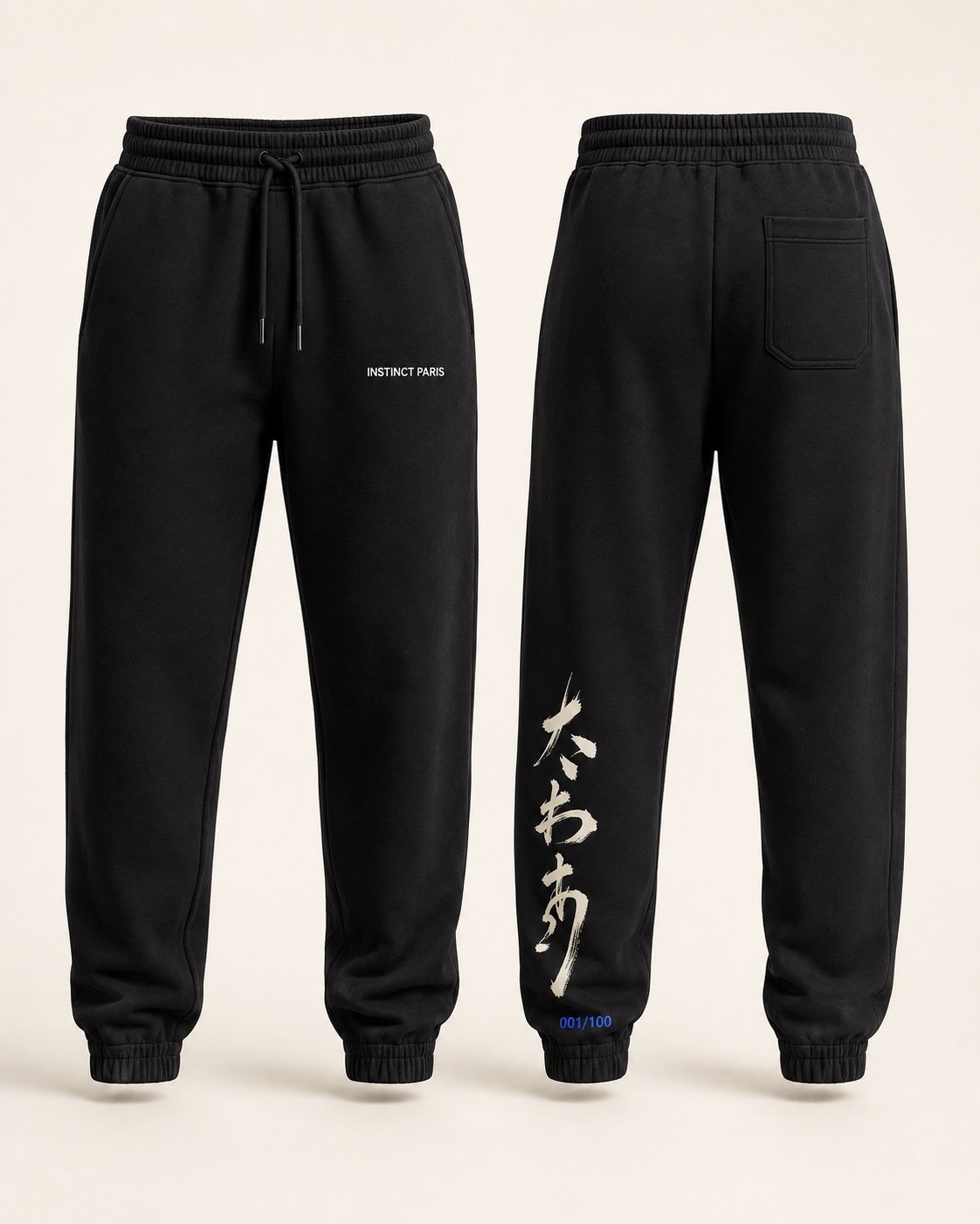 Jogging Tenshi Noir INSTINCT PARIS